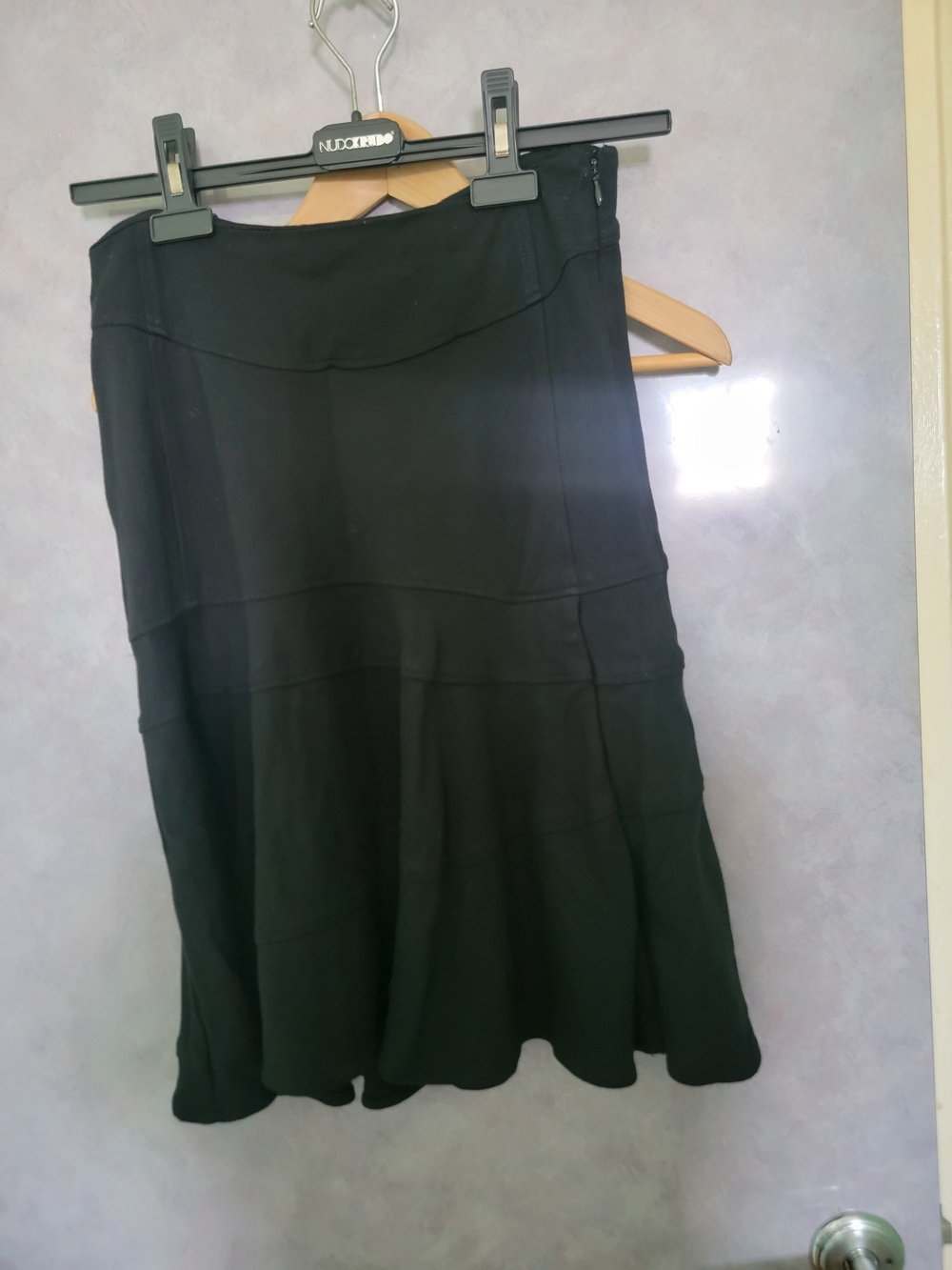 Altuzarra Black A-Line Flared Skirt